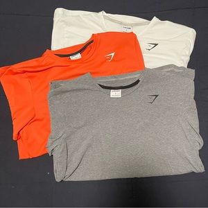 Lot of Gymshark T-shirts